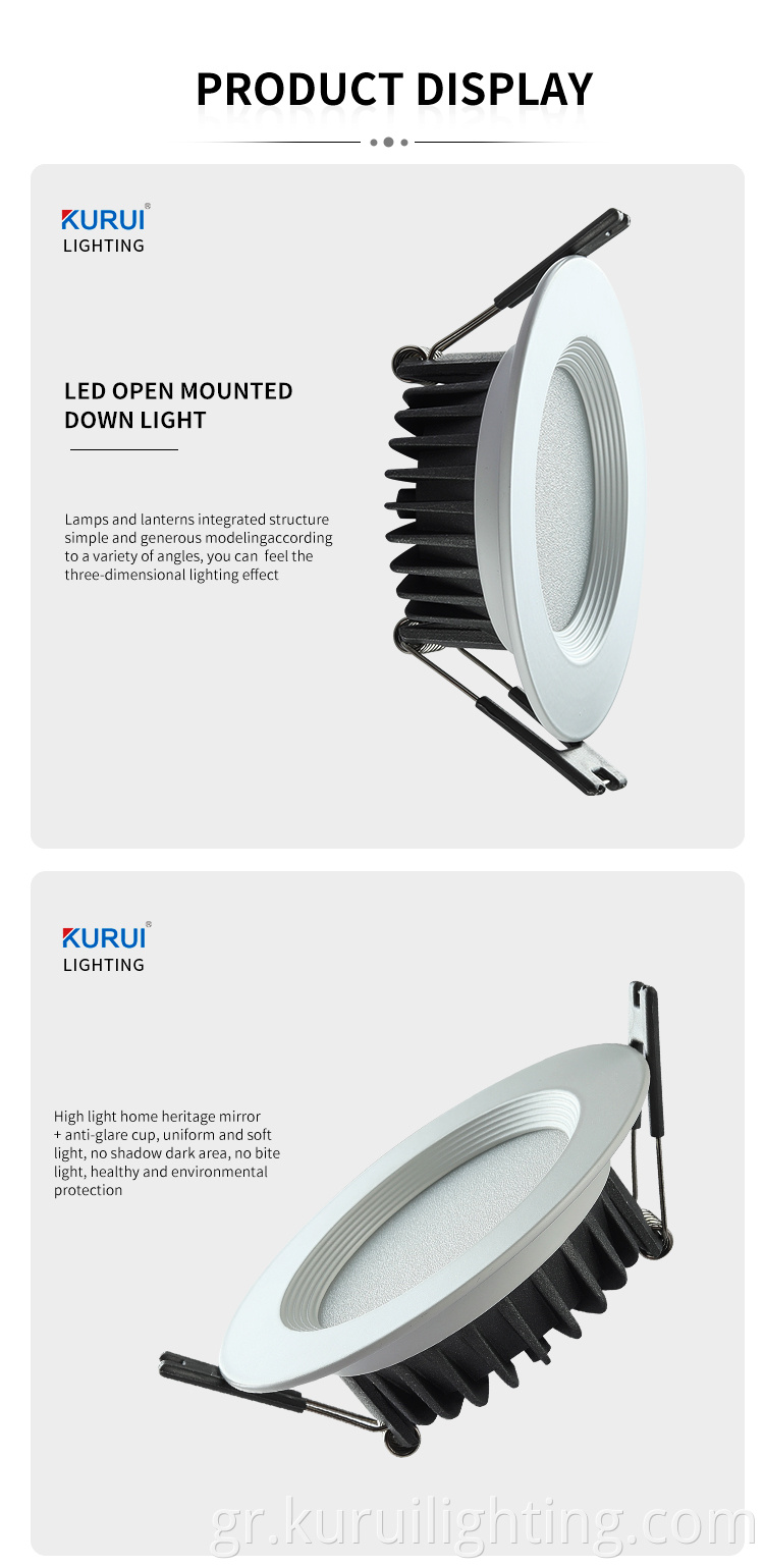 Outdoor Embedded Led Downlight Display